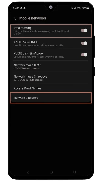 dataroamingon-networks